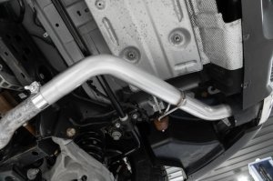 Ford Edge ST Performance Exhaust - Rear - MBRP - Axle Back, Dual Rear Exit, Aluminized Steel, ARMOR LITE Series - `19-`22