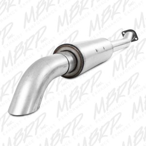 Ford F-150 SVT Raptor Performance Exhaust - MBRP - Cat Back, Single Turn Down, Armor Lite - `11-`12