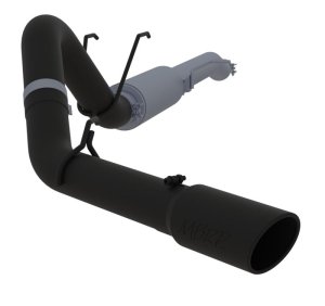 Ford F-350 Performance Exhaust - Single Side Exit - MBRP - Armor BLK Cat Back - Black - `17-`27