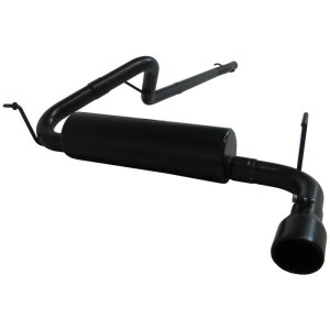 Ford F-350 Performance Exhaust - Single Side Exit - MBRP - Armor BLK Cat Back - Black - `17-`27