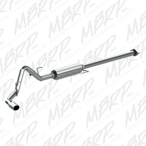 Ford F-150 Performance Exhaust - Single Side Exit - MBRP - Armor Plus Cat Back T409 Stainless Steel - `15-`19
