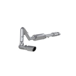 Ford F-150 Performance Exhaust - MBRP - Cat Back, Single Side Exit, Armor Lite - 2015