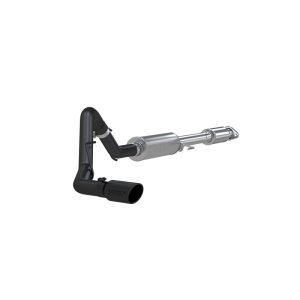 Ford F-150 Performance Exhaust - MBRP - Cat Back, Single Side Exit, ARMOR BLK Series - Black - `15-`20