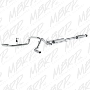 Ford F-150 Performance Exhaust - Dual Split Side Exit - MBRP - Armor Lite Cat Back - 2015