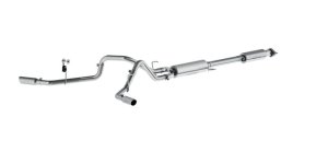 Ford F-150 Performance Exhaust - Dual Split Side Exit - MBRP - Armor Lite Cat Back - 2015 Ford F-150 Performance Exhaust - Dual Split Side Exit - MBRP - Armor Lite Cat Back - 2015