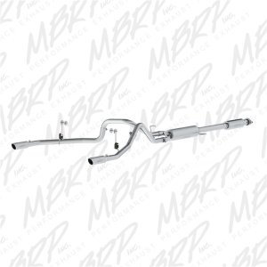 Ford F-150 Performance Exhaust - Dual Rear Exit - MBRP - Armor Plus Cat Back - 2015
