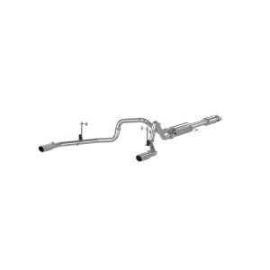 Ford F-150 Performance Exhaust - Dual Rear Exit - MBRP - Armor Plus Cat Back - 2015 Ford F-150 Performance Exhaust - Dual Rear Exit - MBRP - Armor Plus Cat Back - 2015