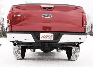 Ford F-150 Performance Exhaust - Rear - MBRP - Cat Back Dual Split Rear Exit AL - 2015 Ford F-150 Performance Exhaust - Rear - MBRP - Cat Back Dual Split Rear Exit AL - 2015