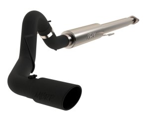 Ford F-150 Performance Exhaust - Single Side Exit - MBRP - Armor BLK Cat Back - Black - 2015