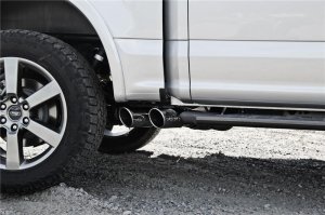 Ford F-150 Performance Exhaust - Single Side Pre-Axle Dual Exit - MBRP - Cat Back, Armor Pro, T304 Stainless Steel - `15-`16