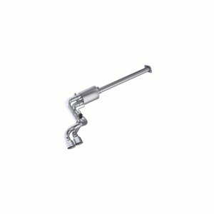 Ford F-150 Performance Exhaust - Pre-Axle Dual Side Outlet - MBRP - Cat Back T304 Stainless Steel - `09-`14