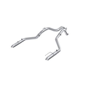 Ford Ranger Raptor Performance Exhaust - Rear - MBRP - Axle Back, 3in, Dual Rear Turn-Down, T304 Stainless Steel - `24-`25