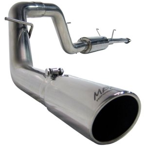 Toyota Tundra Performance Exhaust - Single Side Exit - MBRP - ARMOR PLUS Series Cat Back - `07-`09