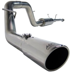 Toyota Tundra Performance Exhaust - Single Side Exit - MBRP - ARMOR PLUS Series Cat Back - `07-`09