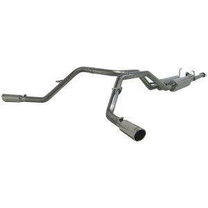Toyota Tundra Performance Exhaust - Dual Side Exit - MBRP - Cat Back, Armor Plus, T409 Stainless Steel - `07-`09