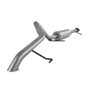 Toyota FJ Performance Exhaust - Single Rear Exit - MBRP - Armor Plus Cat Back, Off-Road Tail - `07-`09