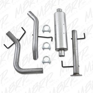 Toyota FJ Performance Exhaust - Single Rear Exit - MBRP - Cat Back Off-Road Tail - `07-`09