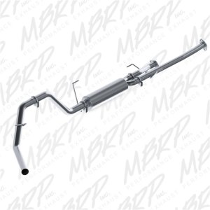 Toyota Tundra Performance Exhaust - MBRP - Cat Back Single Side Exit Armor Lite Series - `09-`19