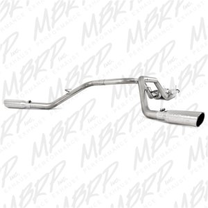 Toyota Tundra Performance Exhaust - Dual Split Side Exit - MBRP - Armor Plus Cat Back - `09-`10