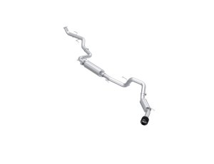 Toyota Tacoma Performance Exhaust - Single Side Exit - MBRP - Cat Back, T304 Stainless Steel, Carbon Fiber Tip, 3 Inch - 2024+