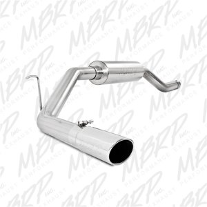 Toyota Tundra Performance Exhaust - Single Side Exit - MBRP - Armor Lite Resonator Back - `00-`06