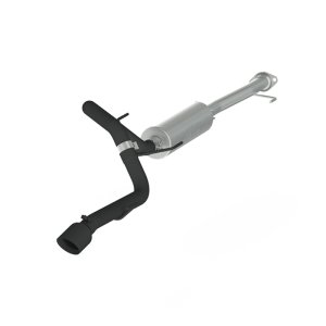 Toyota 4Runner Performance Exhaust - Single Rear Exit - MBRP - Cat Back, ARMOR BLK Series - Black - `10-`18
