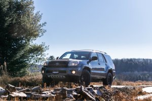 Toyota 4Runner Performance Exhaust - Single Rear Exit - MBRP - Cat Back, Armor Pro, T304 Stainless Steel - `04-`21