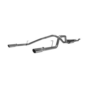 Nissan Titan Performance Exhaust - Dual Rear Exit - MBRP - Armor Plus Cat Back - `04-`09