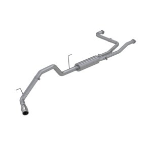 Nissan Titan Performance Exhaust - Single Side Exit - MBRP - Cat Back, Armor Plus, T409 Stainless Steel - `07-`09