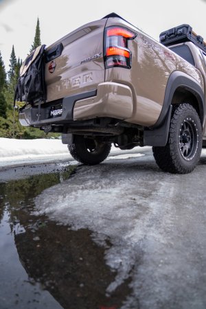 Nissan Frontier Performance Exhaust - Single Rear Exit - MBRP - Armor Pro Cat Back Turndown Exit - `22-`23