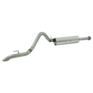 Jeep Wrangler Unlimited Performance Exhaust - Single Rear Exit - MBRP - Cat Back T409 Stainless Steel - `04-`06