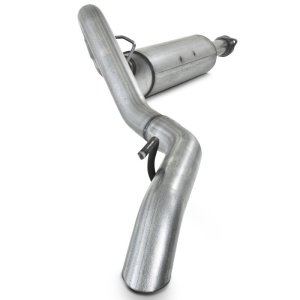 Jeep Wrangler Unlimited Performance Exhaust - Single Rear Exit - MBRP - Armor Lite Cat Back - `04-`06