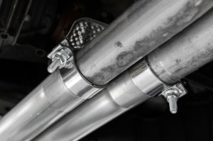 Audi SQ5 Performance Exhaust - Dual Rear - MBRP - Axle Back, T304 Stainless Steel, Armor Pro Series - `18-`21