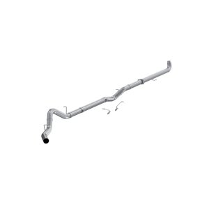 Chevrolet Silverado Performance Exhaust - Single Side Exit - MBRP - Armor Plus, Downpipe Back, T409 Stainless Steel - `01-`04