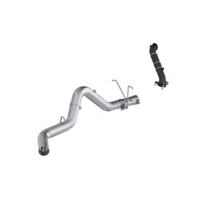 Chevrolet Silverado 3500HD Performance Exhaust - Single Side Exit - MBRP - Cat Back, Armor Lite, Aluminized Steel - `15-`16