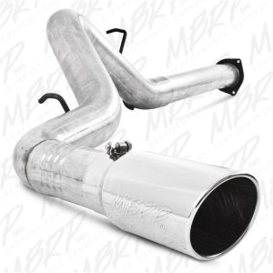 Chevrolet 3500 Performance Exhaust - Single Side Exit - MBRP - Armor Lite DPF Back - `07-`09 Chevrolet 3500 Performance Exhaust - Single Side Exit - MBRP - Armor Lite DPF Back - `07-`09