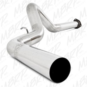 Chevrolet 2500 Performance Exhaust - Single Side Exit - MBRP - DPF Back SLM, Armor Plus, T409 Stainless Steel - `07-`10