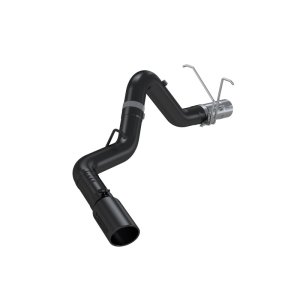 Chevrolet 3500 Performance Exhaust - Single Side - MBRP - DPF Back - Armor BLK Series - Black - `11-`15