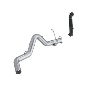 Chevrolet Silverado 2500HD Performance Exhaust - Single Side Exit - MBRP - Cat Back, Armor Lite, Aluminized Steel - `11-`15