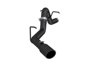 Chevrolet Colorado Performance Exhaust - MBRP - DPF Back, Armor BLK, Single Side Exit - Black - `16-`22