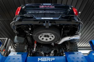 Chevrolet Silverado 2500HD Performance Exhaust - Single Side Exit - MBRP - DPF Back Armor Plus T409 SS - `20-`23