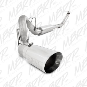 Dodge 3500 Performance Exhaust - Single Side Exit - MBRP - Armor Pro Turbo Back, 4in., 304 Stainless Steel - `94-`02