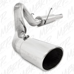 Dodge 2500 Performance Exhaust - Single Side Exit - MBRP - Cat Back, Armor Plus, T409 Stainless Steel - `04-`07