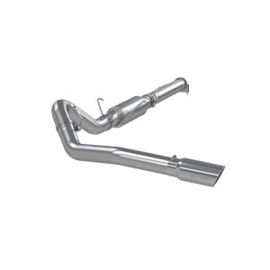 Dodge 3500 Performance Exhaust - Single Side Exit - MBRP - Cat Back, Armor Plus, T409 Stainless Steel - `04-`07