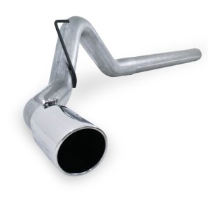 Ram 2500 Performance Exhaust - MBRP - Armor Lite DPF-Back, 4 in. Aluminized Steel, Single Side Exit, 5 in. Tip - `11-`12