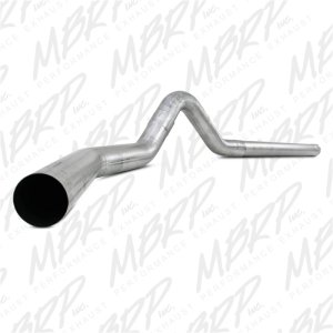 Dodge 3500 Performance Exhaust - Single Side Exit - MBRP - DPF Back, Armor Lite Series - 2010