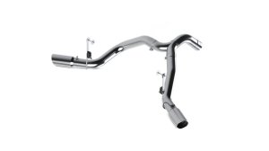 Dodge 3500 Performance Exhaust - MBRP - Armor Lite Cool Duals DPF Back AL - `13-`15