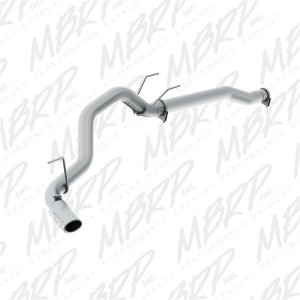 Ram 1500 Performance Exhaust - Single Side Exit - MBRP - DPF Back, Armor Lite - 2014