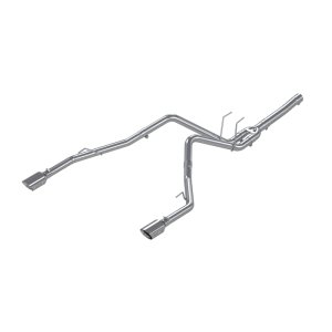 Dodge Ram 1500 Performance Exhaust - Dual Split Rear Exit - MBRP - DPF Back, Armor Lite - 2014