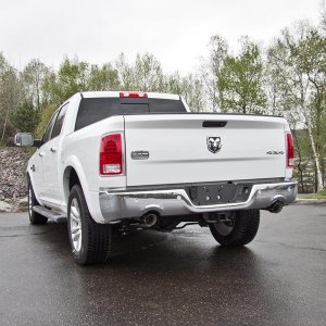 Dodge Ram 1500 Performance Exhaust - Dual Split Rear Exit - MBRP - DPF Back, Armor Lite - 2014